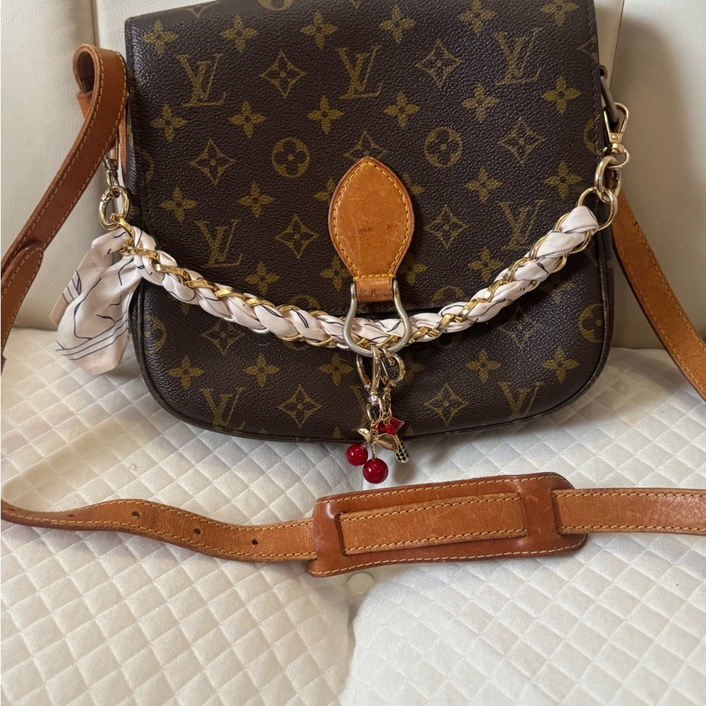 Louis Vuitton Dark Brown Monogram Crossbody Bag